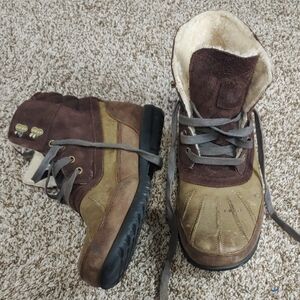 Cole Haan Nike Air Boots Men's Waterproof Duck Shoes Size 10